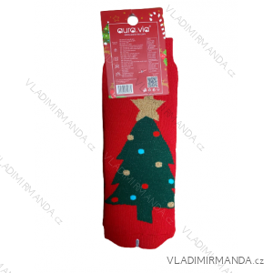 Ponožky vianočné teplé detské dorast chlapčenské (28-31,32-35) AURA.VIA AURA21SGV6720