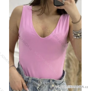 Body bez rukávu dámske (S/M ONE SIZE) TALIANSKA MÓDA IMPLP2351940055