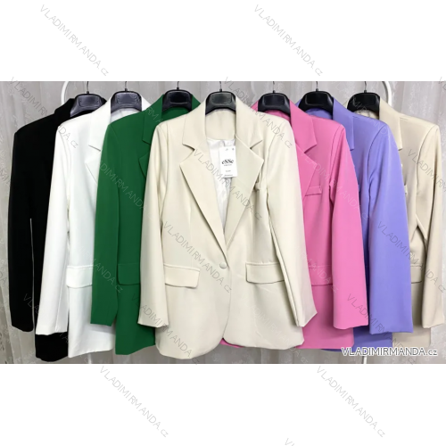 Sako dlouhý rukáv dámské (S/M/L ONE SIZE) ITALSKÁ MÓDA IMPLP2322020014