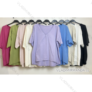 Tričko krátky rukáv dámske (S/M ONE SIZE) TALIANSKA MÓDA IMPLM2380331
