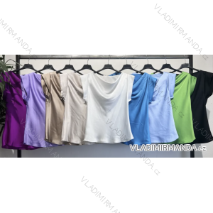 Tričko krátky rukáv dámske (S/M ONE SIZE) TALIANSKA MÓDA IMPLM23231070
