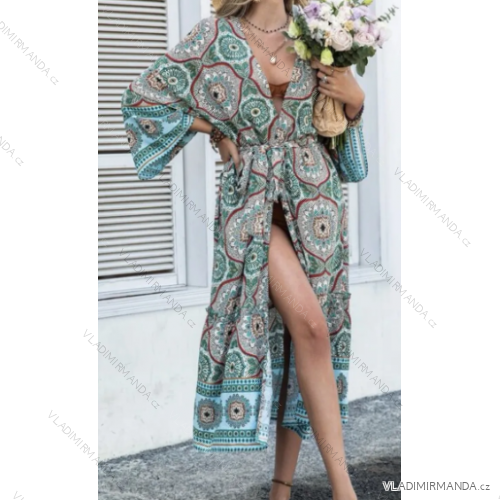 Cardigan dlhý dlhý rukáv dámsky (S/M ONE SIZE) TALIANSKA MÓDA IMPMG237706