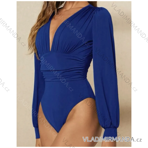 Body dlhý rukáv dámske (S/M ONE SIZE) TALIANSKA MÓDA IMPMG2315301