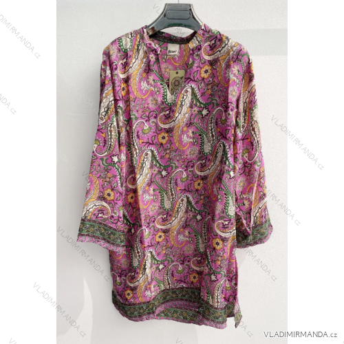 Tunika dlhý rukáv dámska (S/M ONE SIZE) TALIANSKA MÓDA IMPMG237770