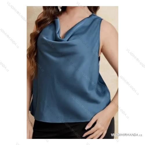 Tunika bez rukávu dámska (S/M ONE SIZE) TALIANSKA MÓDA IMPMG239029