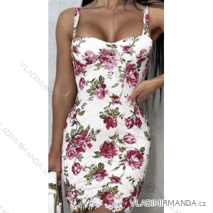 Šaty na ramienka dámske (S/M ONE SIZE) TALIANSKA MÓDA IMPCF236273