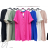 Košeľa oversize 3/4 dlhý rukáv dámska nadrozmer (XL/2XL/3XL ONE SIZE) TALIANSKA MóDA IM423078