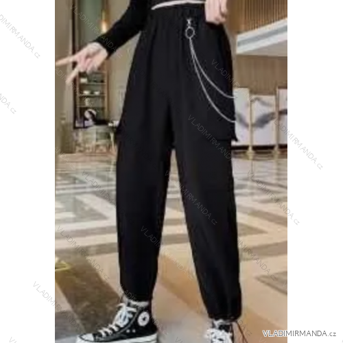 Nohavice dlhé dámske (S/M ONE SIZE) TALIANSKA MÓDA IMPMG230Z148