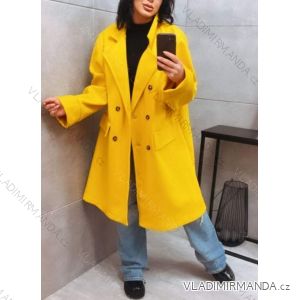 Kabát dlhý rukáv dámske nadrozmer (2XL/3XL ONE SIZE) TALIANSKA MÓDA IMWT231223