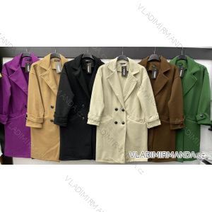 Kabát dlhý rukáv dámske nadrozmer (2XL/3XL ONE SIZE) TALIANSKA MÓDA IMWB231226