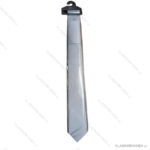 Kravata pánska (one size) turecká móda DAD23001/DU sivá