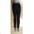 Legíny teplé dlhé dámske (L-2XL) ELEVEK ELE229930-13 čierna L