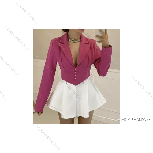 Sako dlhý rukáv dámske (S/M ONE SIZE) TALIANSKA MÓDA IMPCF2322267