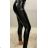 Legíny lesklé latex zateplené dámske (S/M, M/L, L/XL) TURECKÁ MÓDA TM920ENLEG-8428 zelená S/M