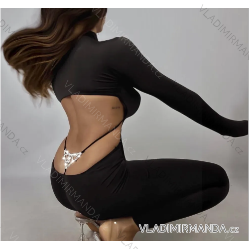 Overal dlhý dlhý rukáv dámsky (S/M ONE SIZE) TALIANSKA MÓDA IMPBB23B8855