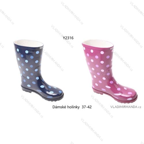 Čižmy gumovky dámske (36-41) WOLF Y2316