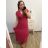 Šaty dlhé elegantné icecool bez rukávov dámske (M/L, XL/XXL) AINUOSI TALIANSKA MODA IMB237793