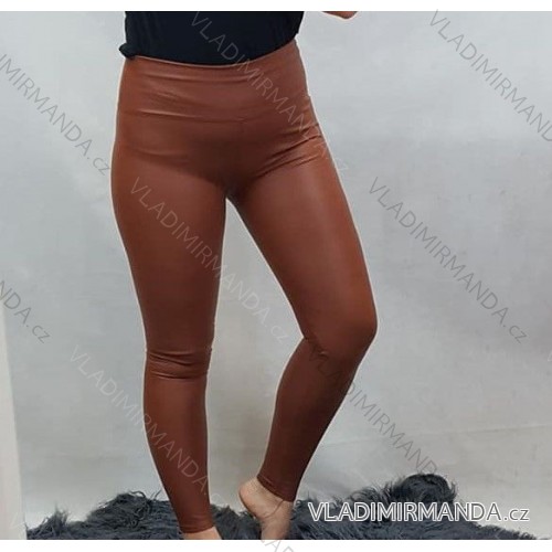 Legíny dlouhé dámské nadrozmer (2xl-5xl) SUNBIRD MA620YD-02C/DR 4XL / 5XL hnedá
