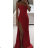 Šaty dlhé elegantné na ramienka dámske (S/M ONE SIZE) TALIANSKA MÓDA IMPGM2310712