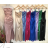 Šaty dlhé elegantné na ramienka dámske (S/M ONE SIZE) TALIANSKA MÓDA IMPGM2310712