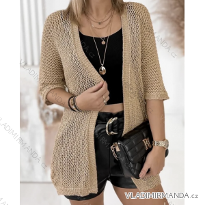 Cardigan 3/4 dlhý rukáv dámsky (S/M ONE SIZE) TALIANSKA MÓDA IMPGM238721