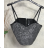 Top croptop na ramienka dámsky (S/M ONE SIZE) TALIANSKA MÓDA IMPGM23970