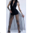 Šaty dlhé elegantné bez rukávov dámske (S/M ONE SIZE) TALIANSKA MÓDA IMPGM236293