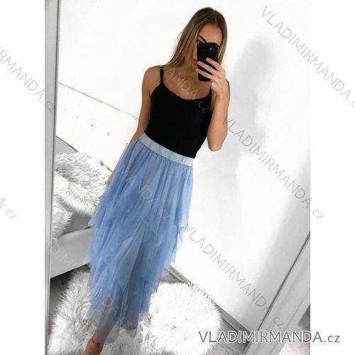 Sukňa dlhá dámska (S/M ONE SIZE) TALIANSKA MÓDA IMWK23876